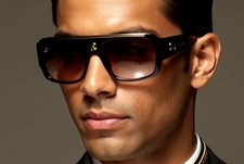 Brown Sunglasses Retro Street Wear Trendy Glasses UV400 Protection Lentes Gafas