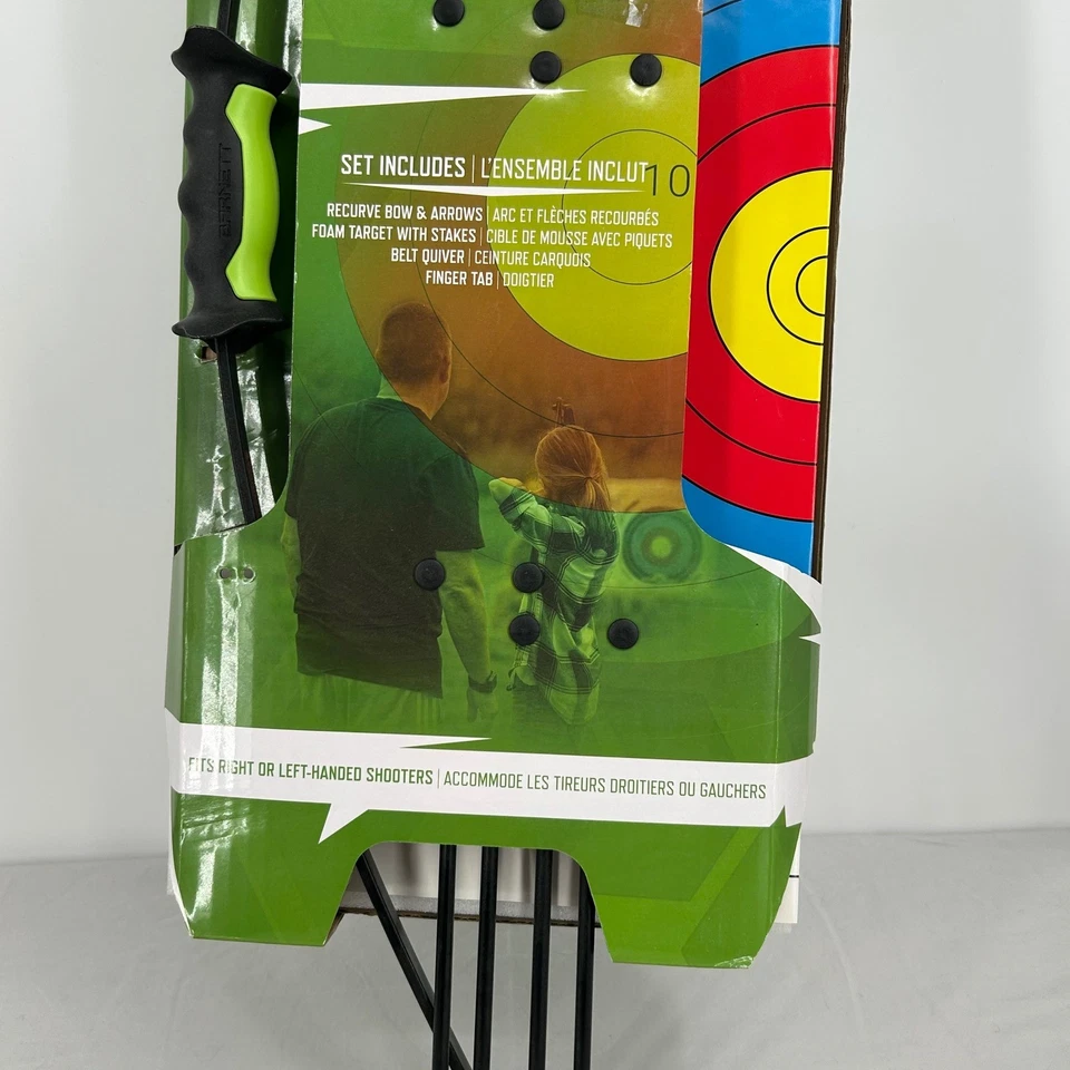 Juego completo de flechas de arco recurvo Barnett Archery para niños zurdos/derechos Foto 3 de 4