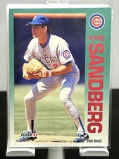 1992 Fleer - #389 - Ryne Sandberg - Chicago Cubs