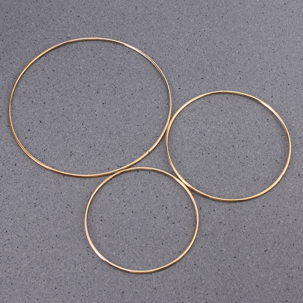 Metal Rings Dream Catcher Dream Catcher Hoops Bulk Steel Rings Crafts