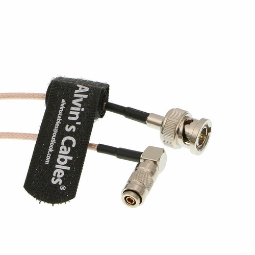 DIN 1.0/2.3 Rechtwinklig zu BNC Stecker HD SDI RG179 75Ohm Kabel für Blackmagic - Picture 3 of 5