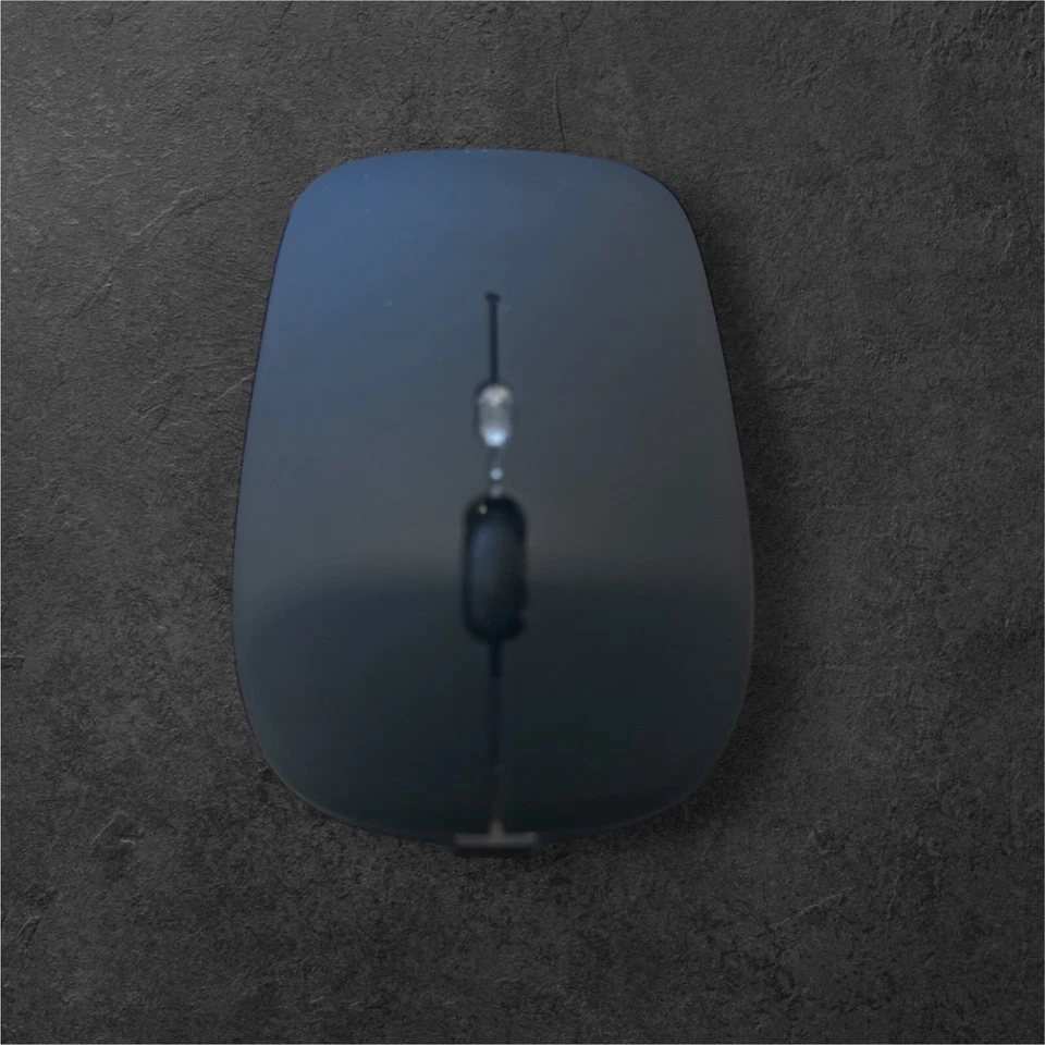 Rechargeable Silent Wireless Mouse + USB C OTG Adapter for PC Mac Lapto - Image 4 of 4