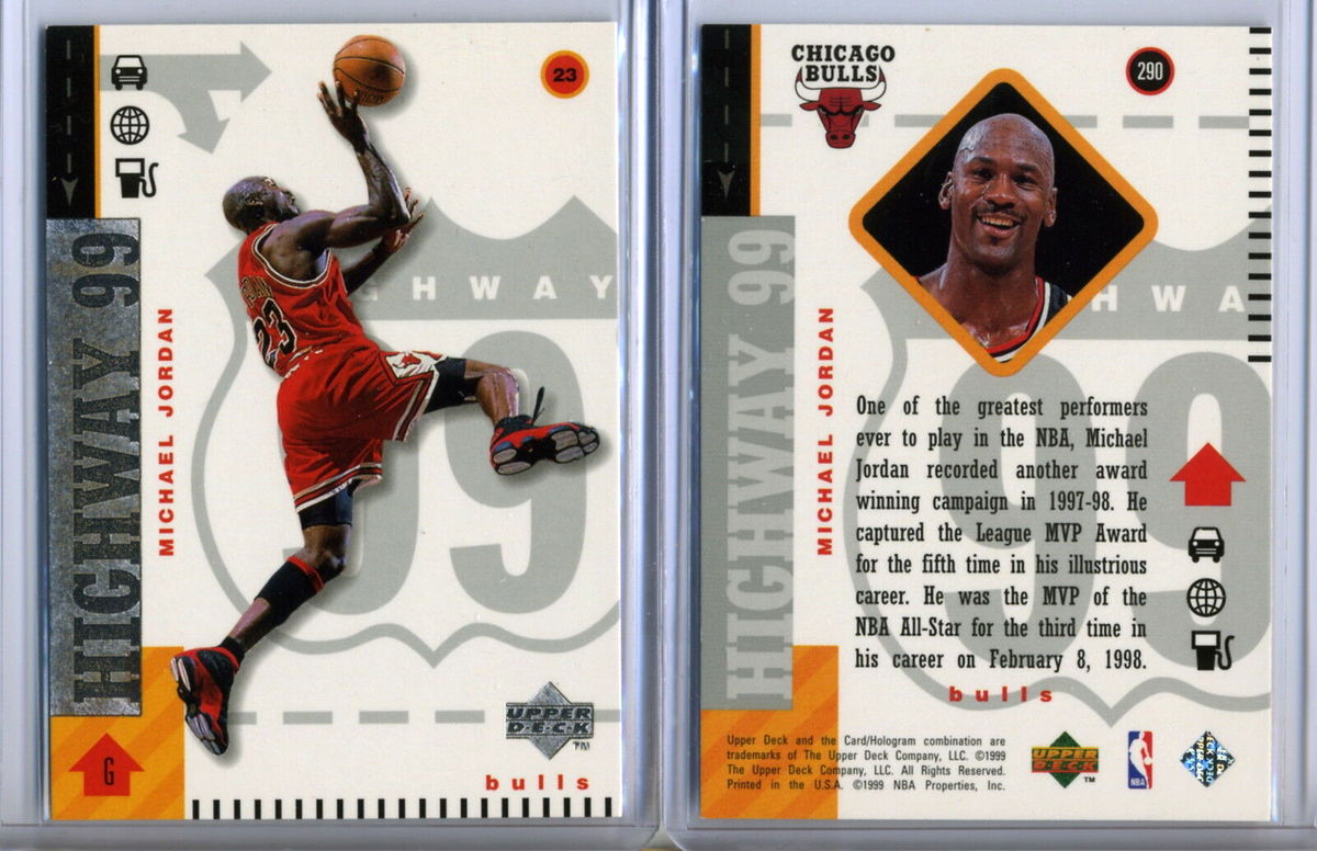 upper deck シフ　サインカード Michael Jordan 1998-99 Upper Deck Highway 99 Card #290 | eBay
