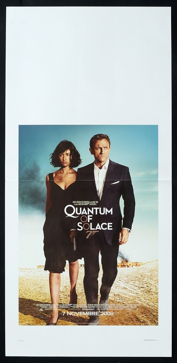 Locandina originale film Quantum of Solace (2008) - Regia di Marc Forster