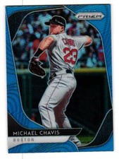 2020 Panini Prizm Baseball Carolina Blue Michael Chavis 