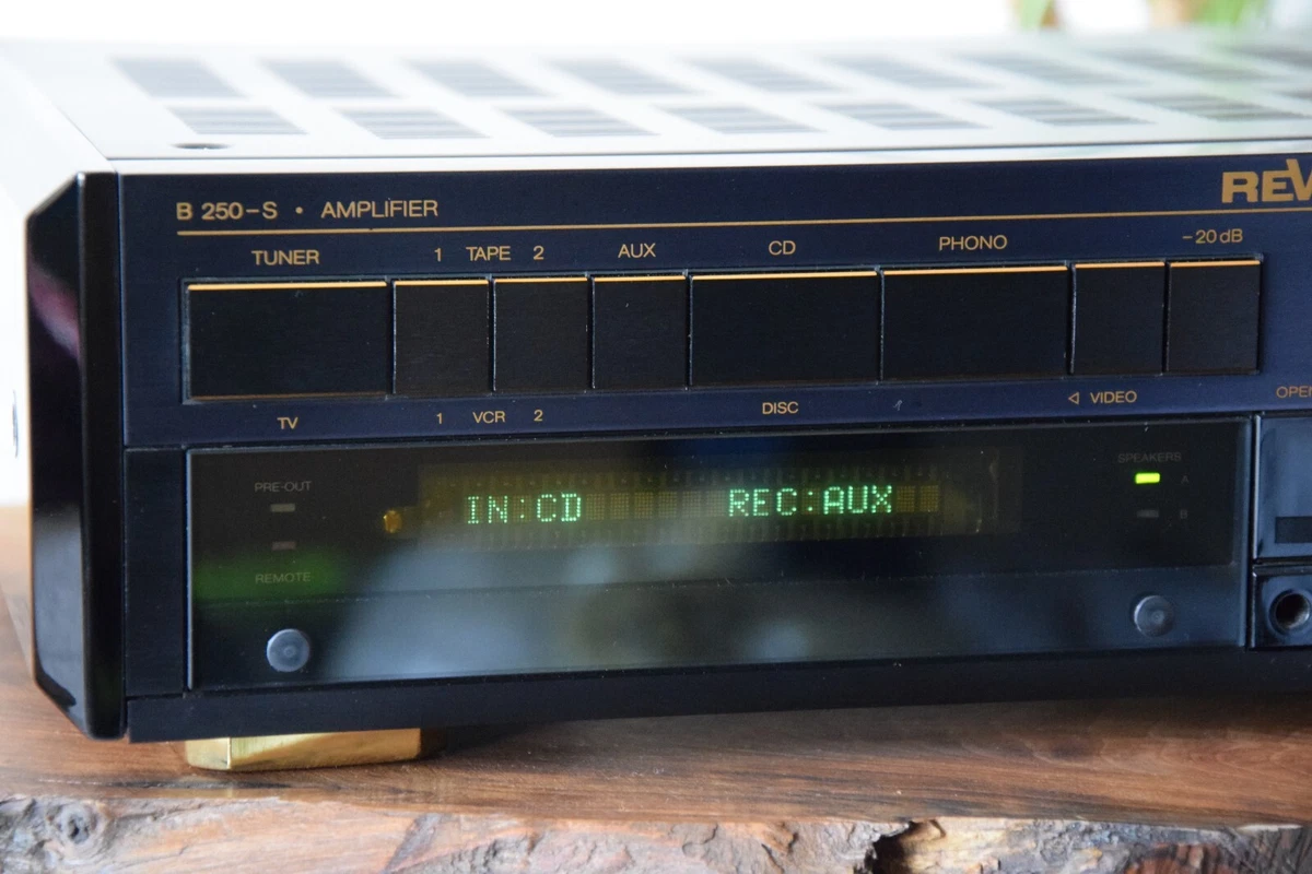 Amplificador ReVox B250-S con FB B208, revisado...