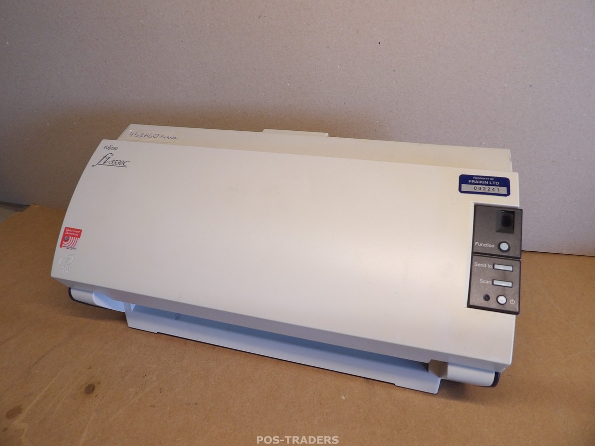 Fujitsu fi-5530C2 A3 USB 600dpi Duplex Color Document Scanner
