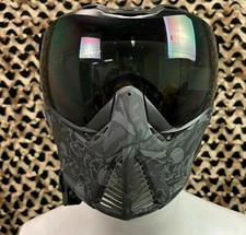 NEW Push Unite Paintball Mask - Sandana Black w/ Smoke Lens