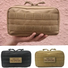Tactical MOLLE Pouch EDC Tool Waist Bag Outdoor Pack Accessory Hanging Bag