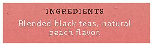 Stash Tea Peach Black Tea, Box of 100 Tea Bags (Packaging May Vary)
