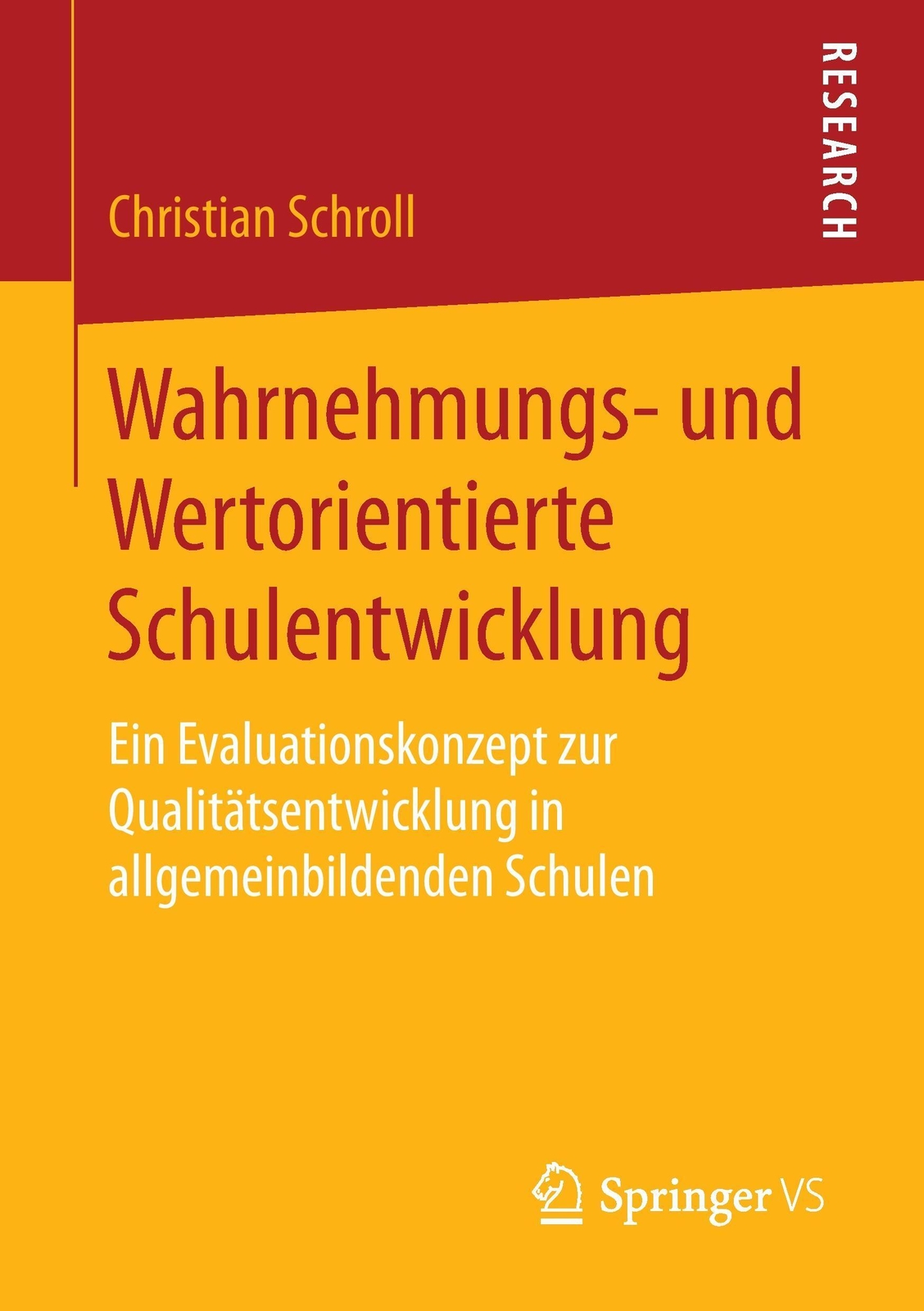 Thumbnail - Wahrnehmungs- Und Wertorientierte Schulentwicklung Christian Schroll