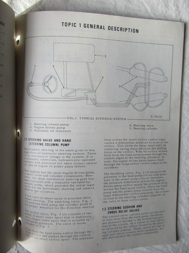 Fiat-Allis 260 262 460 261 260A 263B Tractor Rascador Manual de Servicio Taller - Imagen 4 de 8