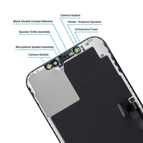 LCD Replacement 3D Touch Screen Digitizer Parts For iPhone X XR XS 11 12 Pro Max - Picture 6 of 8