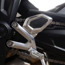 R&G Racing Black Boot Guard Kit For 2021-2024 Triumph Trident 660 EZBG807BL