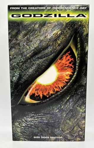 Godzilla VHS 1998 Matthew Broderickk