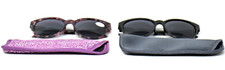 2 Pack 1.50 M Adult Sunglass Readers / Reading Glasses with 2 Cases Sydney