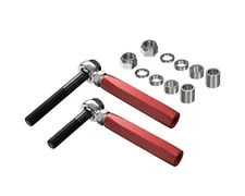 BEVINSEE Adjustable Maximum Bump Steer Kit For Power Rack For Mustang 1979-1993