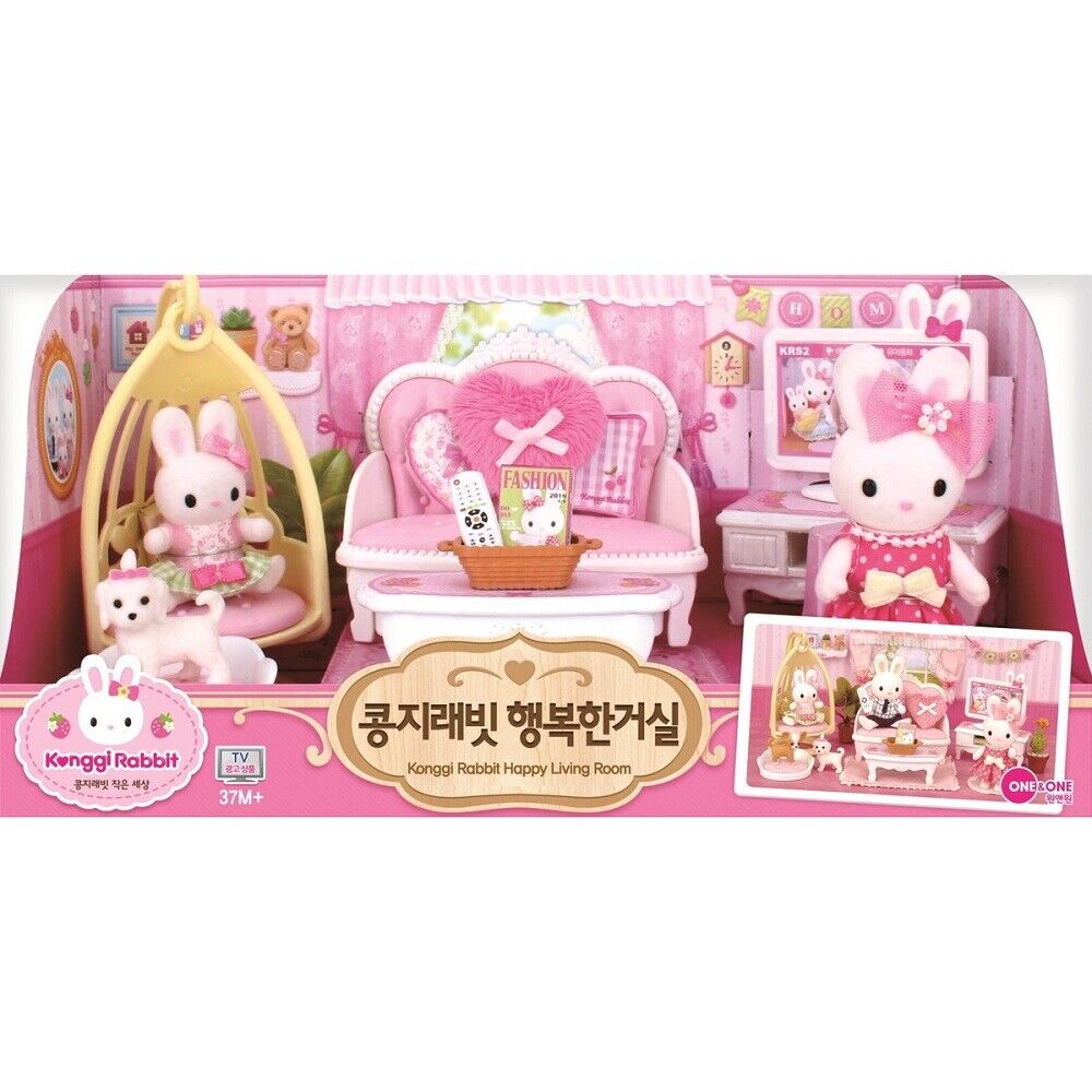 Konggi Rabbit Happy Livingroom Cute Couple Family Baby Doll Fancy Girl Gift Toy For Sale Online Ebay