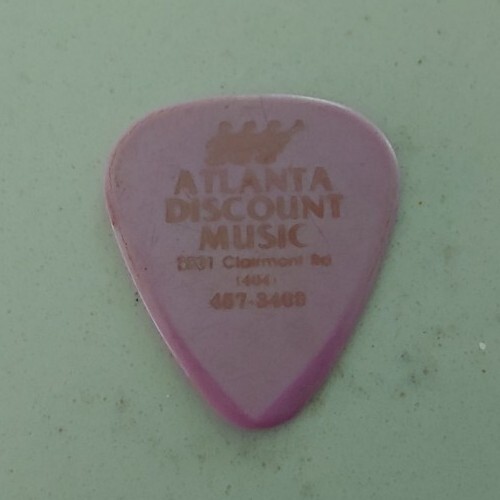 Original Vintage ATLANTA DISCOUNT MUSIC Logo GUITAR PICK