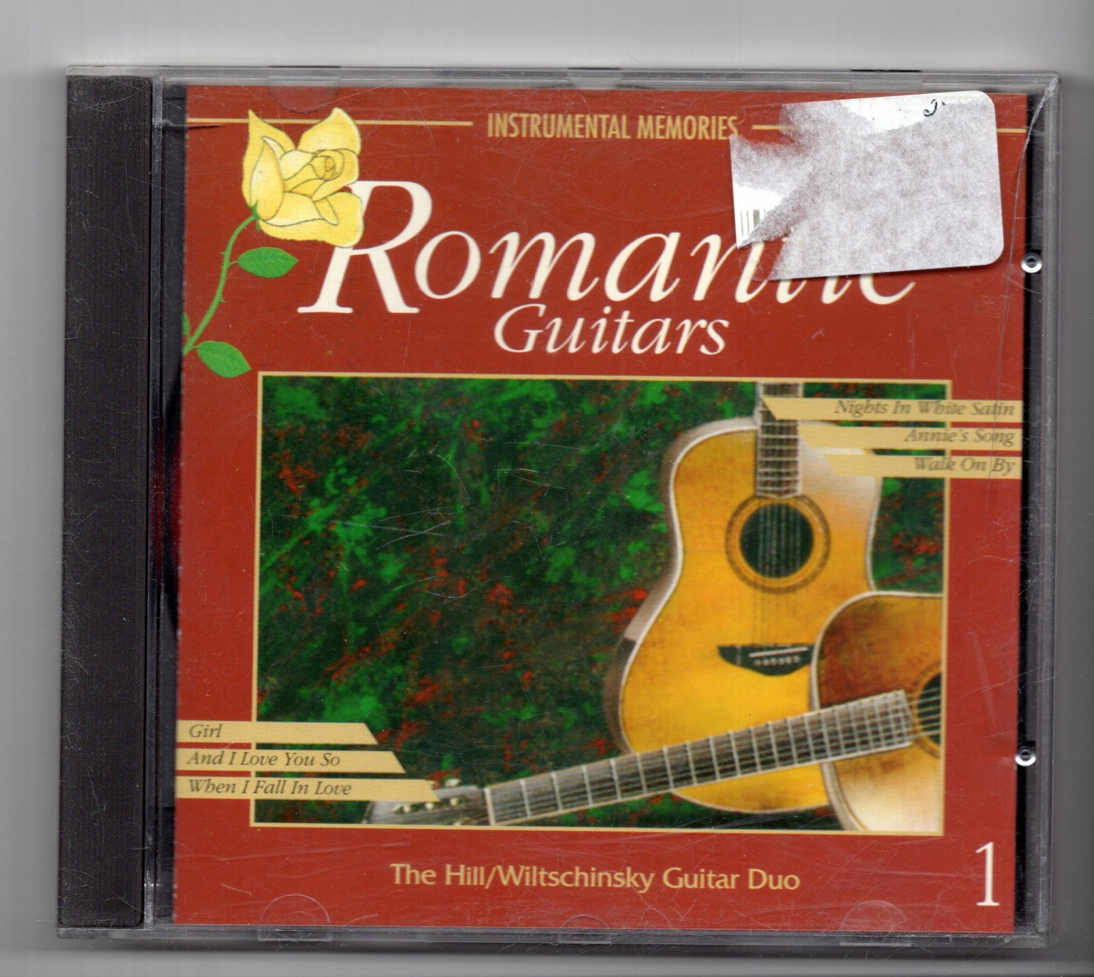 (JW92) The Hill/Wiltschinsky Guitar Duo, Romantic Guitars - 1994 CD