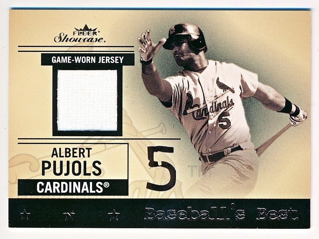 PUJOLS auto Fleer Showcase Rookie 【公式通販】