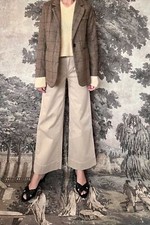 WOOL PLAID BLAZER