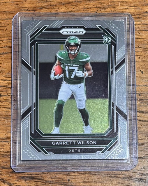 2022 Panini Prizm Football Garrett Wilson Base Rookie Prizm #309 New York Jets
