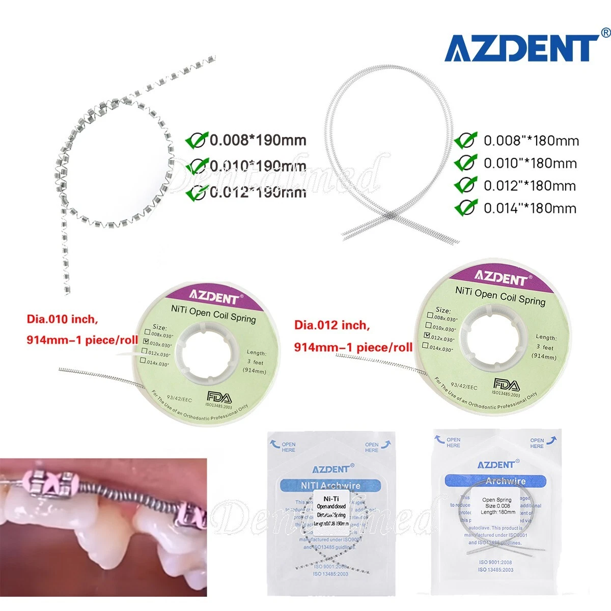 Molle Per Apparecchi Ortodontici Molle Ortodontiche A Bobina - Foto 6