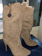 patrizia pepe stivale camoscio misura 35 