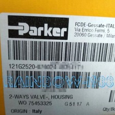 FOR Parker fuel solenoid valve 121G2520 220V burner accessories