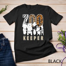 Zookeeper Animal Pattern Zoologist Safari Unisex T-shirt