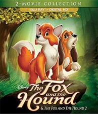The Fox and the Hound/The Fox and the Hound II Blu-ray Disc, 2017, 2-Disc Set 