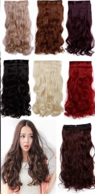 KOKO 16" One Piece CURLY clip in Hair Extensions