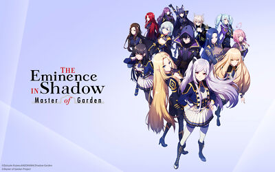 Anime The Eminence In Shadow Shadow Garden Girls  Gaming Mat Desk 1690
