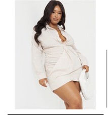 Pretty Little Thing Twist Plunge Dress