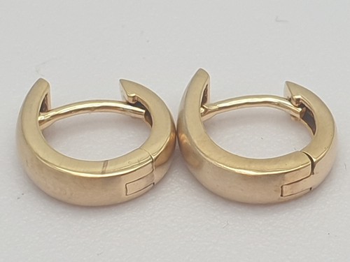 ZILZUFA Orecchini Cerchio Donna 3 Paia Oro Placcato 14K Ipoallergenico Piccoli per Fori Multipli