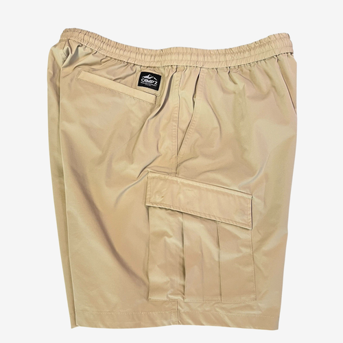 VTG Camp 7 Boulder Colorado Men's Cargo Shorts Size XL Khaki 80s Vintage Rare - Picture 3 of 19