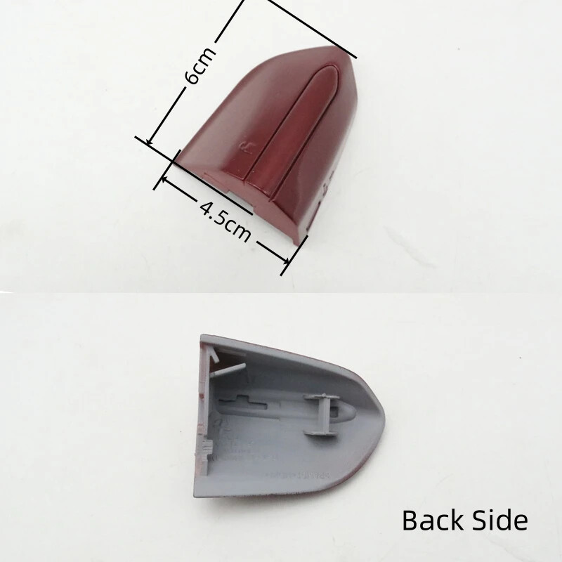 Auto Linksvoor Deurklink Cover Lock Trim Cover Voor F&ord Mondeo MK5 2013- 2019 Voor Edge MK2 2019 2018 Voor Taurus 2015-2020 F218A15 Links Rechts Buiten Deurkruk (Color : 1