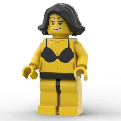 LEGO® Custom Minifigur: Unterwäschemodel mit exklusivem Design