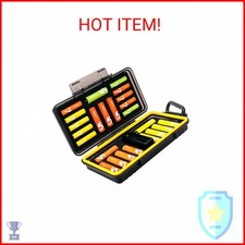 KIWIFOTOS 24 Slots AA AAA Battery Case Holder with Battery Tester for 14pcs AA