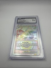 CGC 10 Aerodactyl VSTAR Rainbow Rare 199/196 Lost Origin Pokémon 2022 on eBay