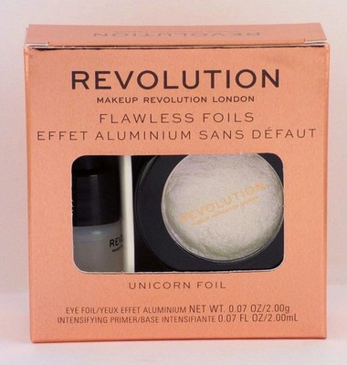 Makeup Revolution Flawless Foils Eyeshadow Palette, 0.07 Oz