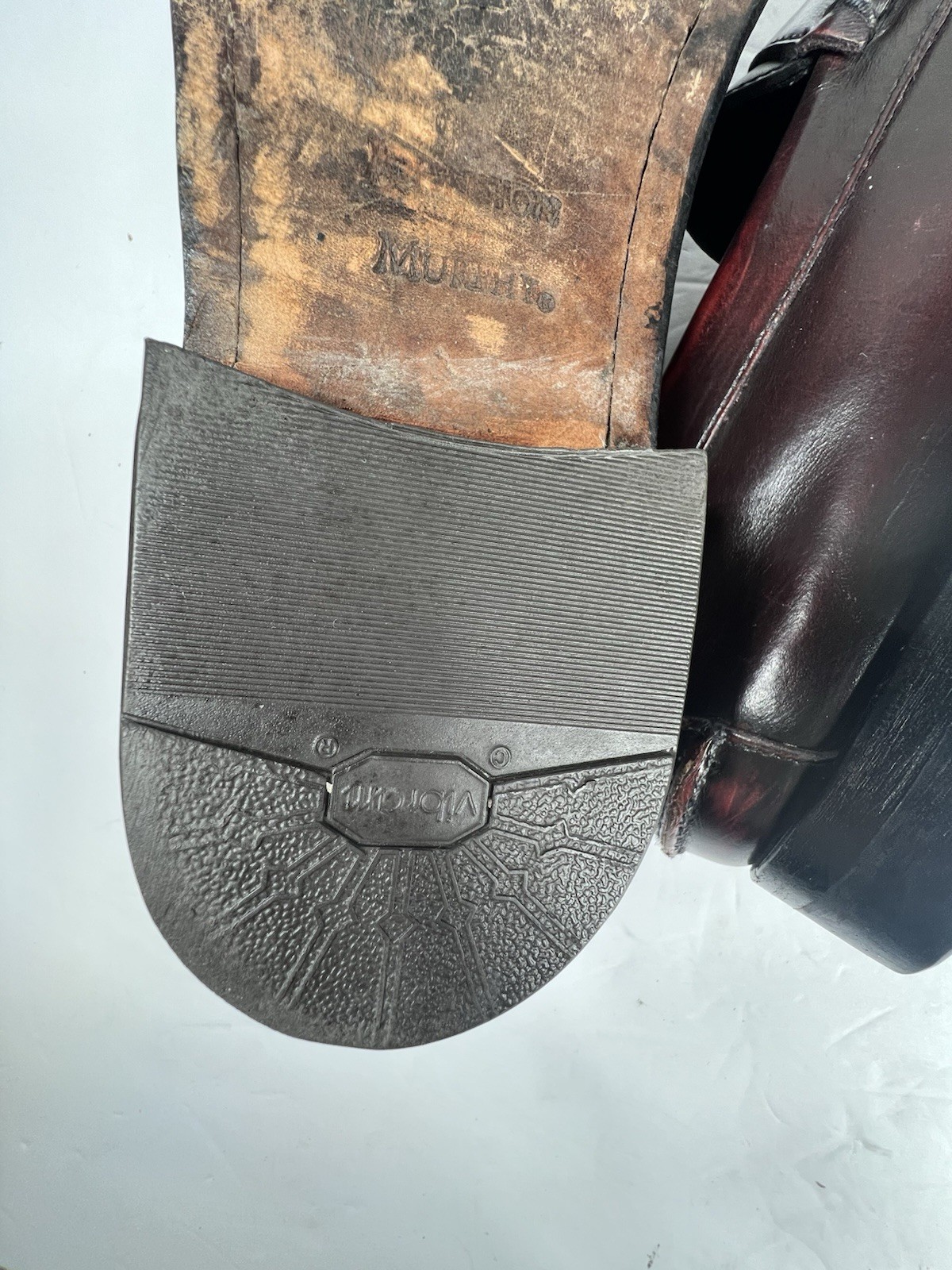 Johnson & Murphy Slip On Penny Loafer Men's 11 B  Leather