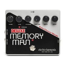 ELECTRO HARMONIX Deluxe Memory Man Analog Chorus Pedale per chitarra effetti vibrato