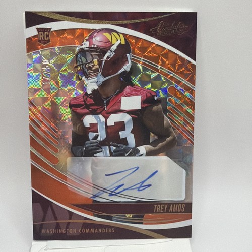 2025 Panini Absolute Trey Amos Base (RAW)