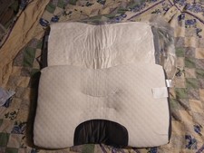 2 Pack 100 soft polyester fiber Pillow Cervical Pain Relief Cozy Adult Pillow
