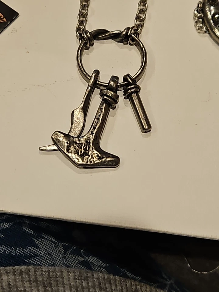 Alchemy Gothic 3 Pendants, 2 Rings - Image 2 of 4