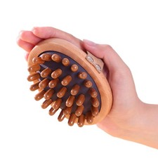 Doumewor Fascia Massage Blaster Tool for Cellulite, Meridian Massage, Brown