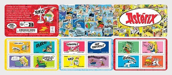 FRANKREICH - MH / Satz  65 Jahre Comics von Asterix & Obelix, 1960 - 2025** skl. - Bild 1 von 1