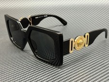 VERSACE VE4478U GB1 87 Black Grey Women's 55 mm Sunglasses